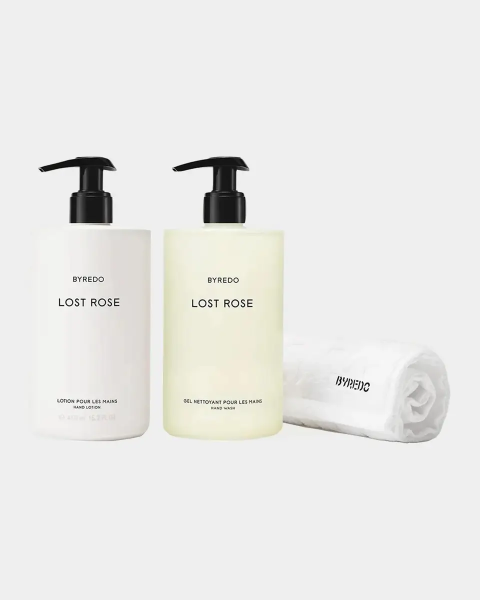 BYREDO Les Mains Lost Rose Hand Wash & Hand Lotion Gift Set | Thumbnail 2 BYREDO Les Mains Lost Rose Hand Wash & Hand Lotion Gift Set | Thumbnail 2