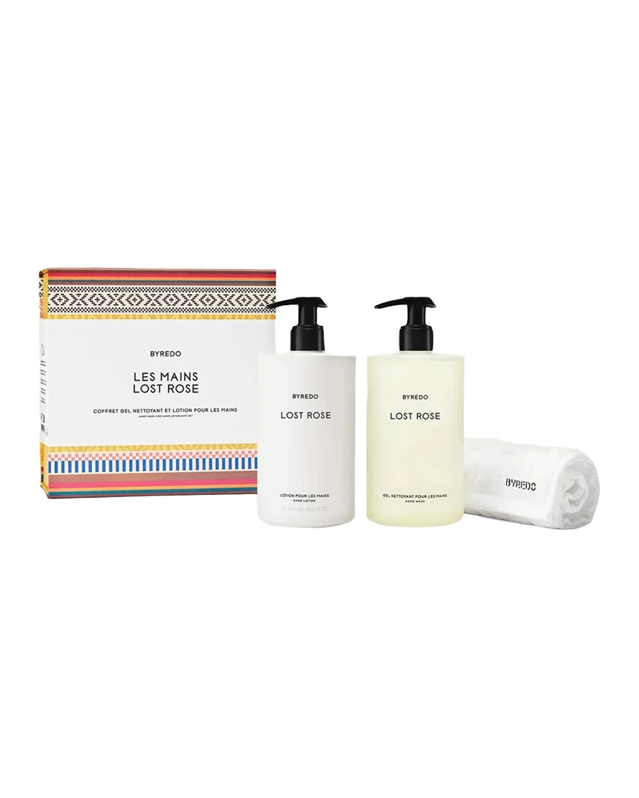 BYREDO Les Mains Lost Rose Hand Wash & Hand Lotion Gift Set