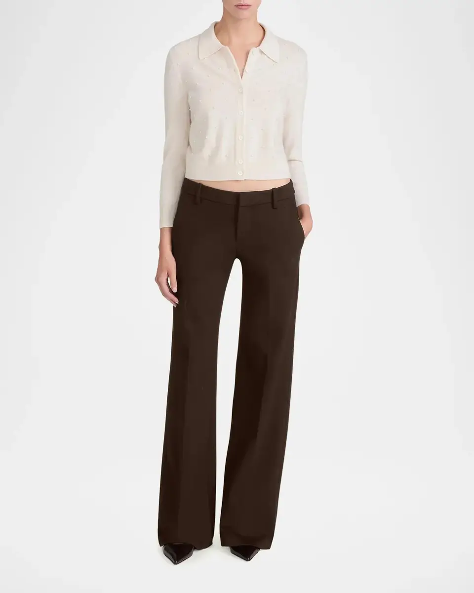 Frame The Pearly Wool-Cashmere Cardigan | Thumbnail 2 Frame The Pearly Wool-Cashmere Cardigan | Thumbnail 2
