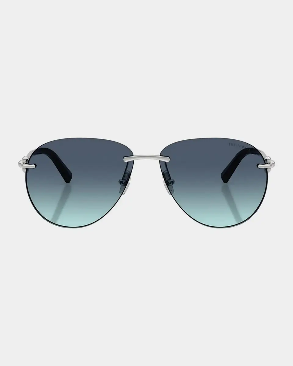Tiffany & Co. 59MM Aviator Sunglasses | Thumbnail 2