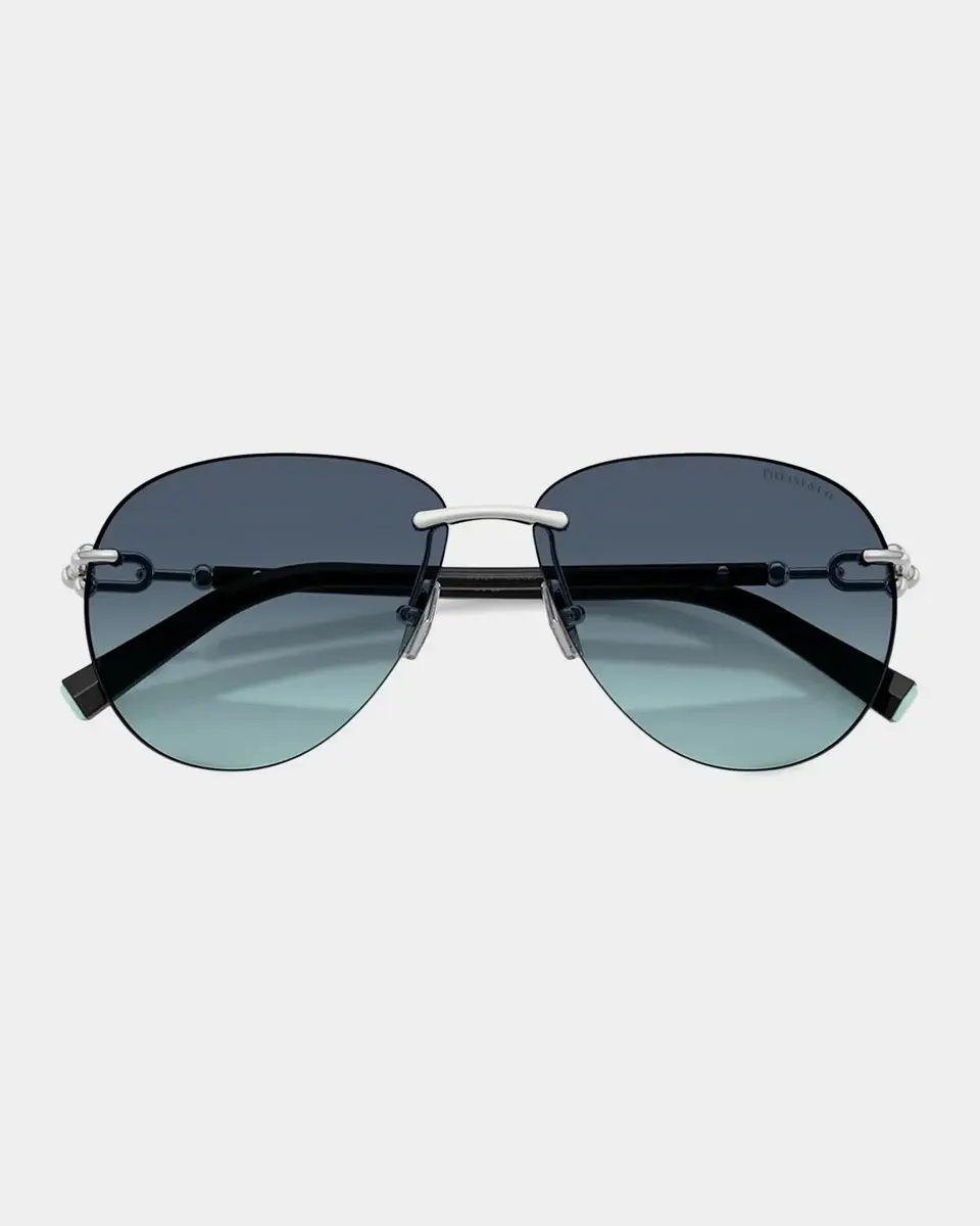 Tiffany & Co. 59MM Aviator Sunglasses | Thumbnail 5