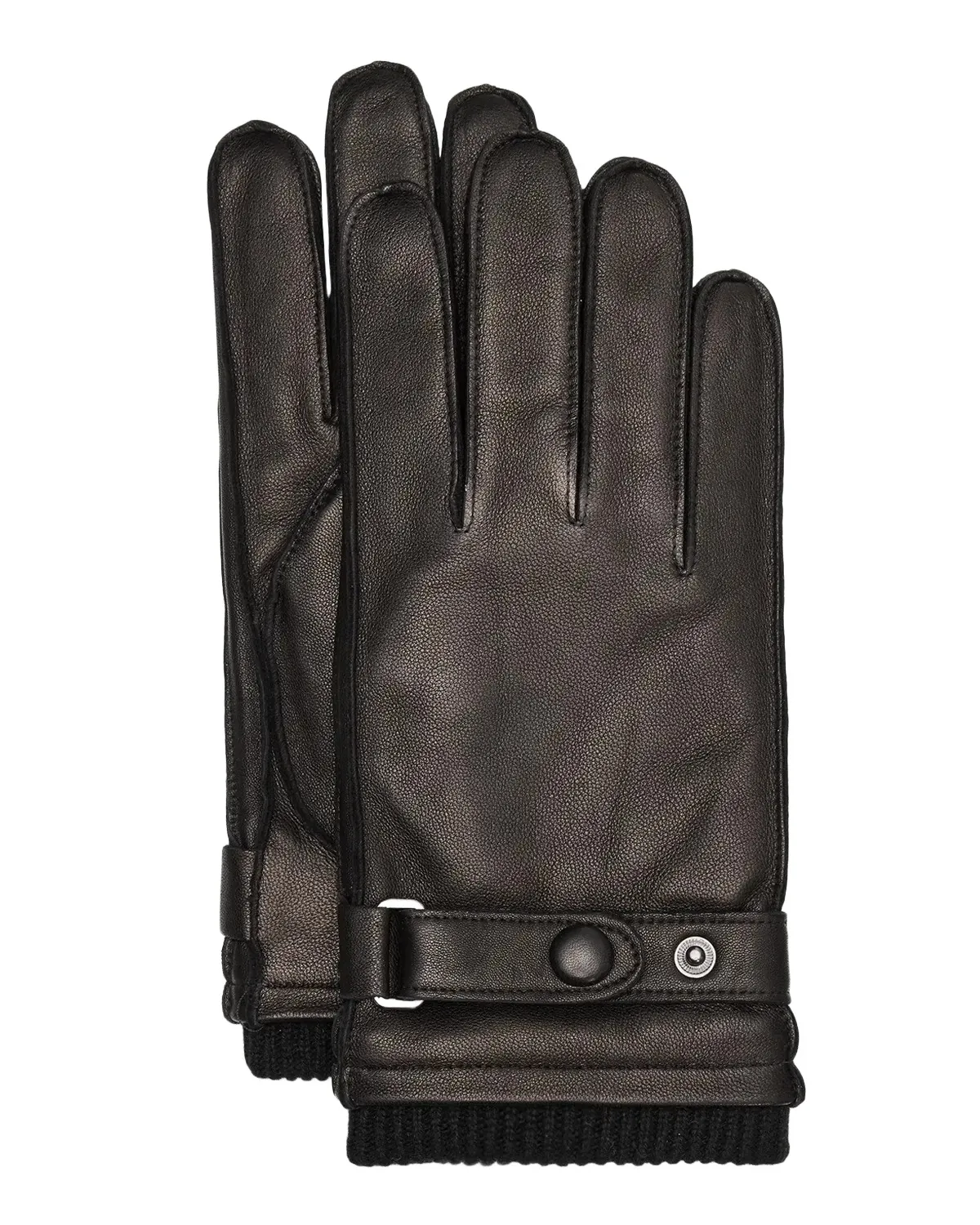 Vince Men's Leather & Cashmere Gloves