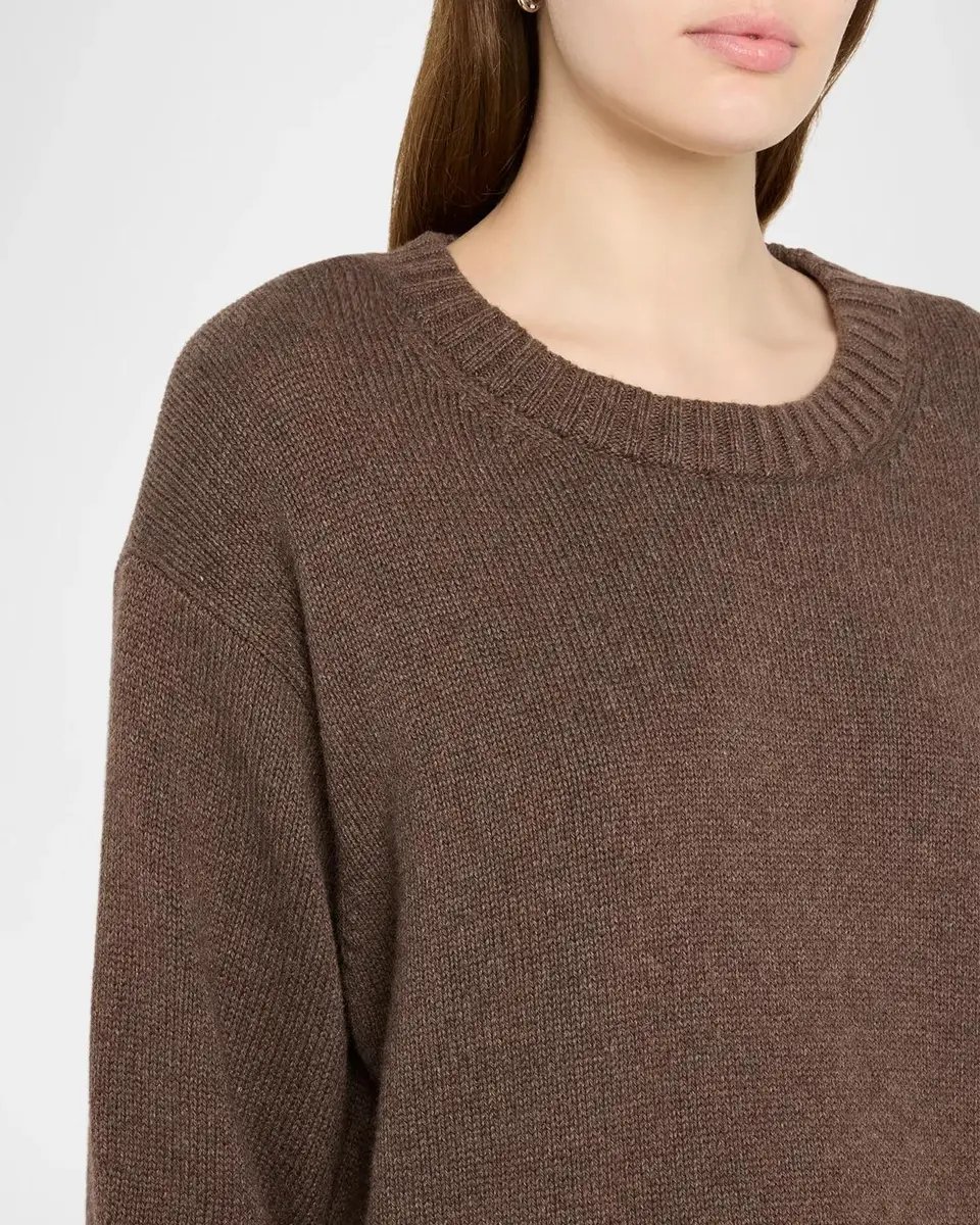 Eileen Fisher Crewneck Organic Cotton-Cashmere Sweater | Thumbnail 5