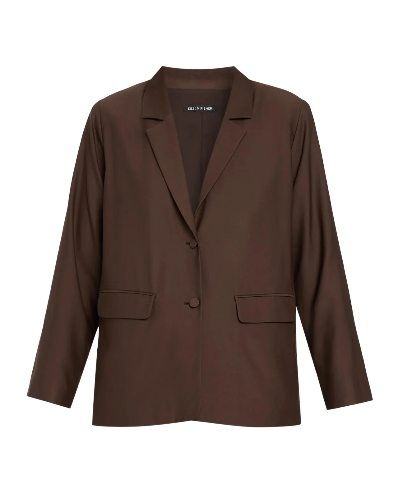 Woven Single-Breasted Blazer