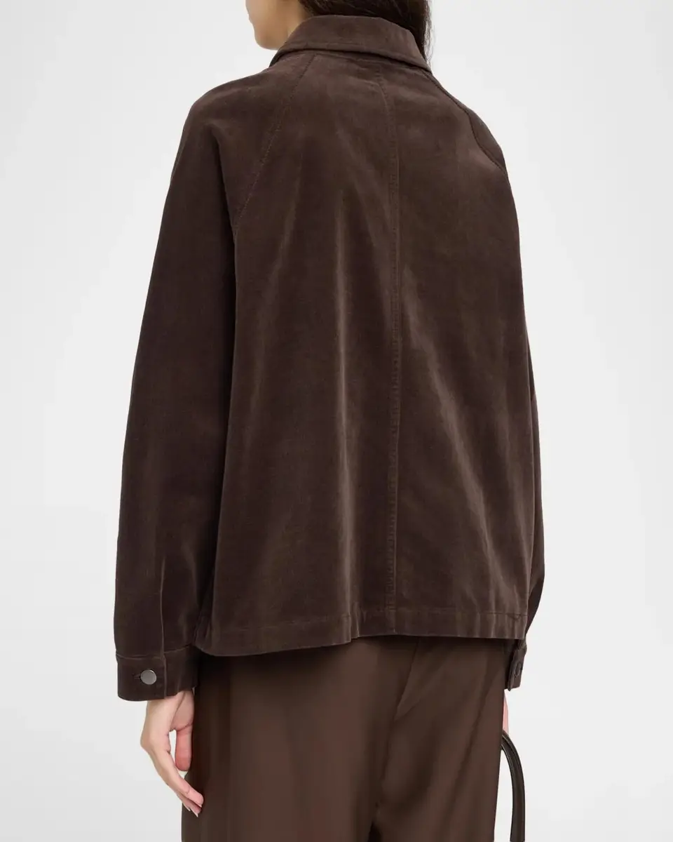 Eileen Fisher Button-Front Stretch Corduroy Jacket | Thumbnail 3 Eileen Fisher Button-Front Stretch Corduroy Jacket | Thumbnail 3