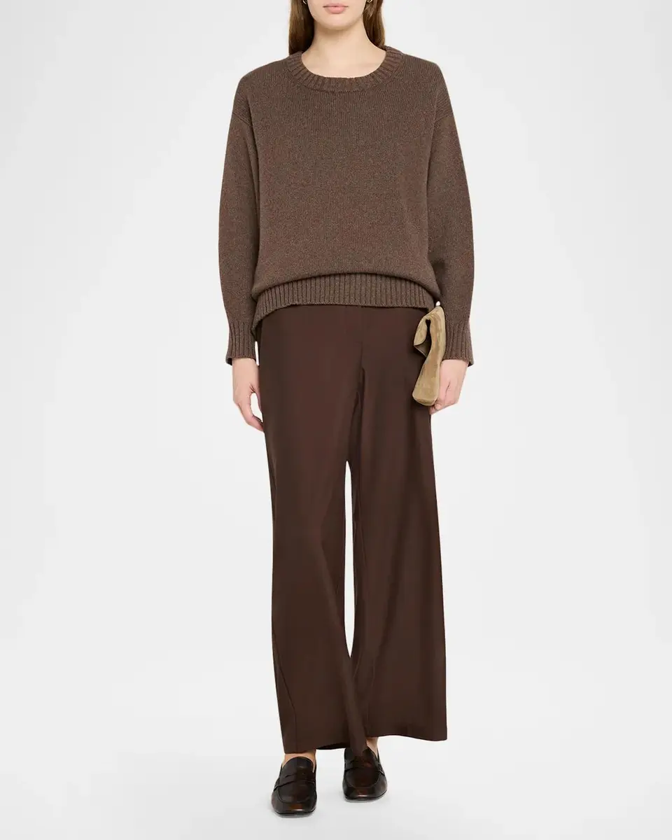 Eileen Fisher High-Rise Superfine Wool Trousers | Thumbnail 2 Eileen Fisher High-Rise Superfine Wool Trousers | Thumbnail 2