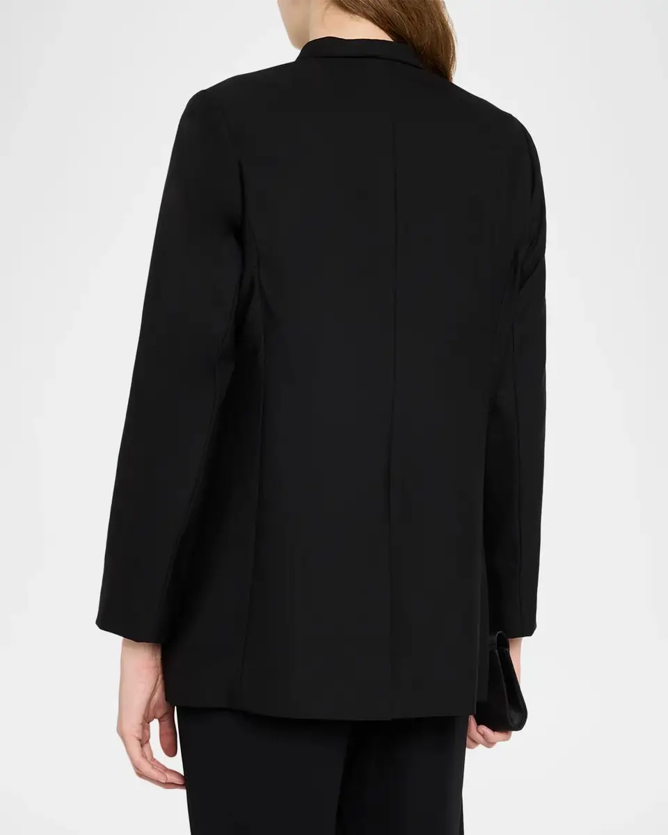 Eileen Fisher Single-Button Wool Jacket | Thumbnail 3