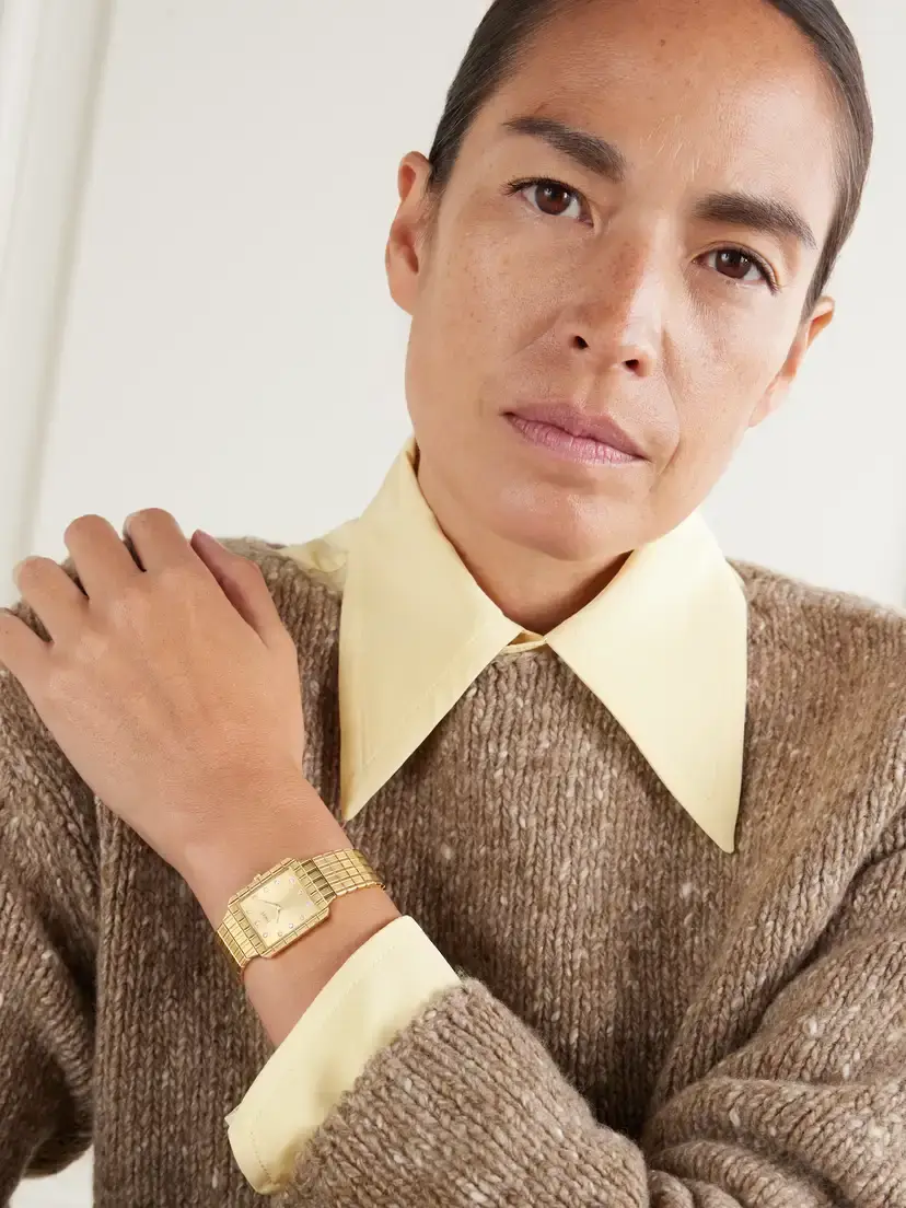 Stephanie Windsor + Piaget Vintage 1980s Protocole Quartz-movement 18-karat Gold Diamond Watch, Ref. 81559c559 (6.25" Wrist) | Thumbnail 2 Stephanie Windsor + Piaget Vintage 1980s Protocole Quartz-movement 18-karat Gold Diamond Watch, Ref. 81559c559 (6.25" Wrist) | Thumbnail 2