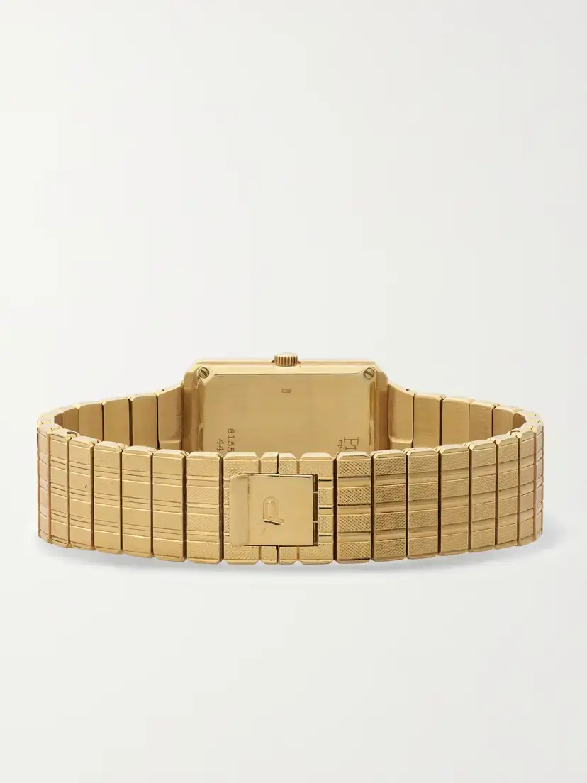 Stephanie Windsor + Piaget Vintage 1980s Protocole Quartz-movement 18-karat Gold Diamond Watch, Ref. 81559c559 (6.25" Wrist) | Thumbnail 5 Stephanie Windsor + Piaget Vintage 1980s Protocole Quartz-movement 18-karat Gold Diamond Watch, Ref. 81559c559 (6.25" Wrist) | Thumbnail 5