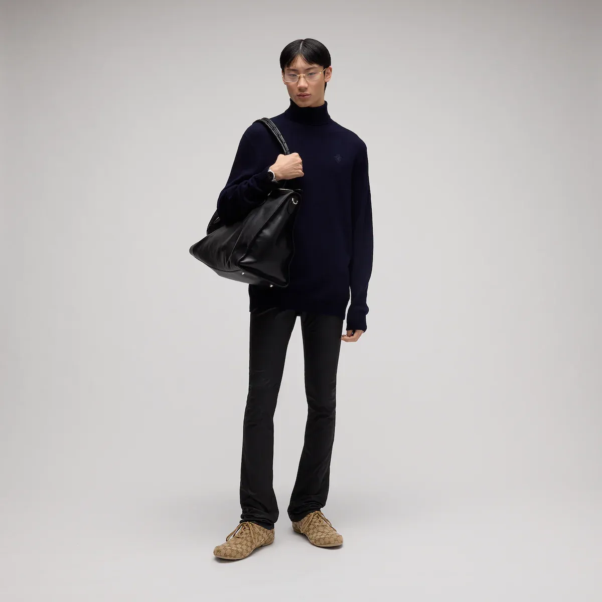 Gucci Coated Stretch Cotton Denim Pants | Thumbnail 3