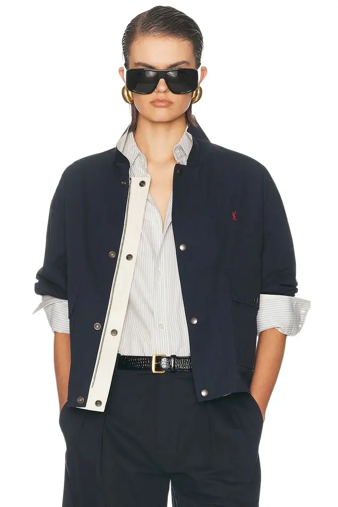Funnel Neck Jacket Funnel Neck Jacket