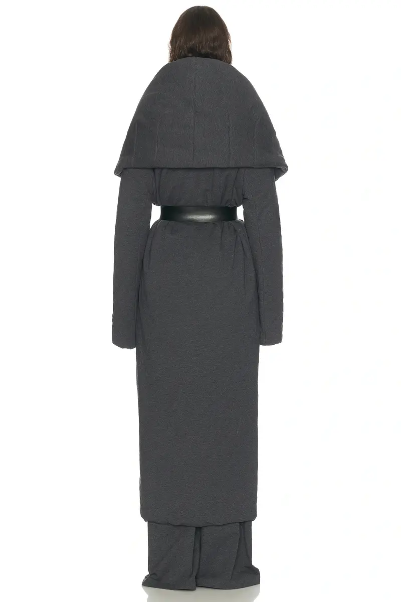 Norma Kamali Shawl Collar Maxi Coat | Thumbnail 4 Norma Kamali Shawl Collar Maxi Coat | Thumbnail 4