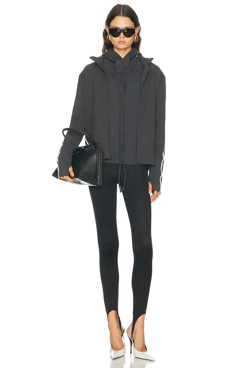 Norma Kamali Side Stripe Turtle Jacket | Thumbnail 5