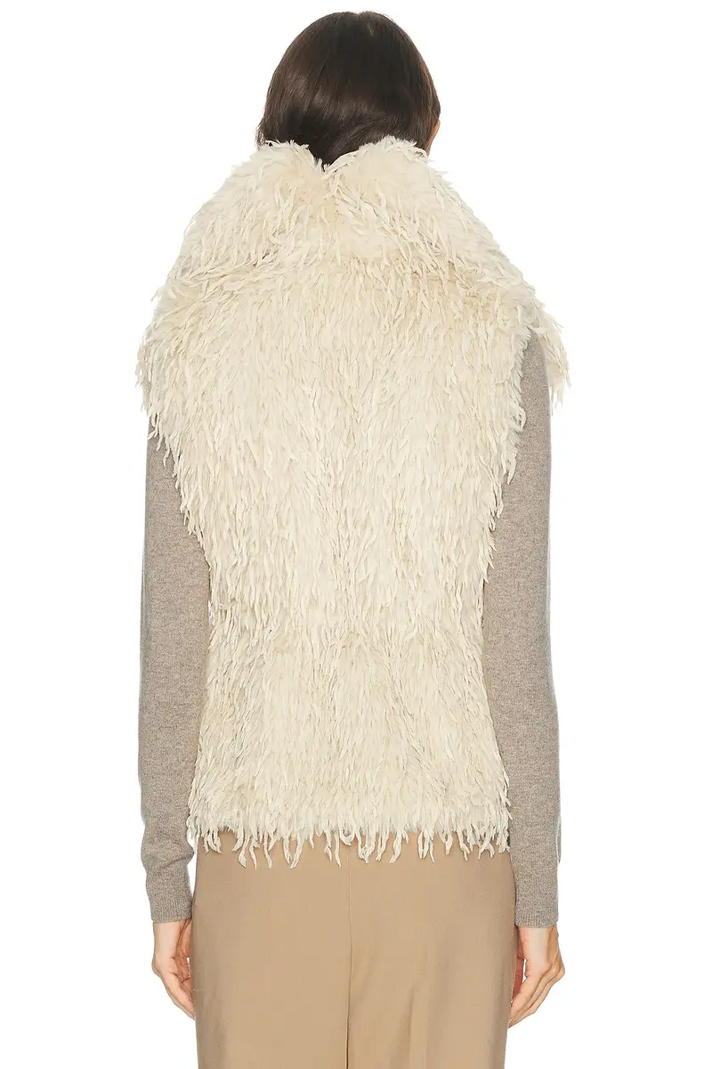 Norma Kamali Teddy Bear Vest | Thumbnail 3