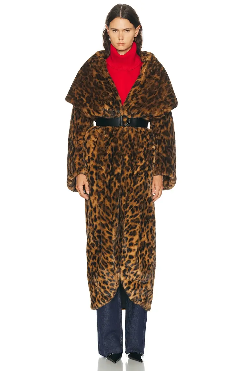 Norma Kamali Shawl Collar Maxi Coat | Thumbnail 2 Norma Kamali Shawl Collar Maxi Coat | Thumbnail 2