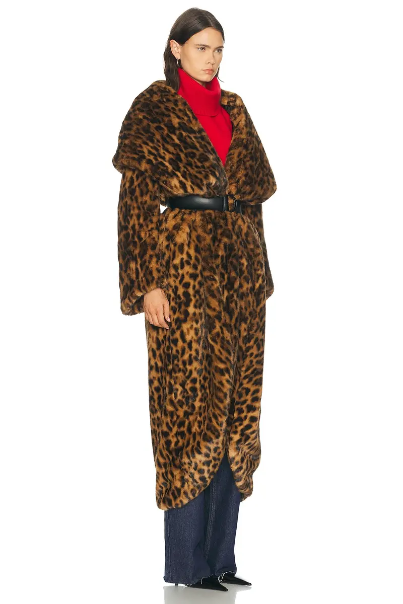 Norma Kamali Shawl Collar Maxi Coat | Thumbnail 3 Norma Kamali Shawl Collar Maxi Coat | Thumbnail 3