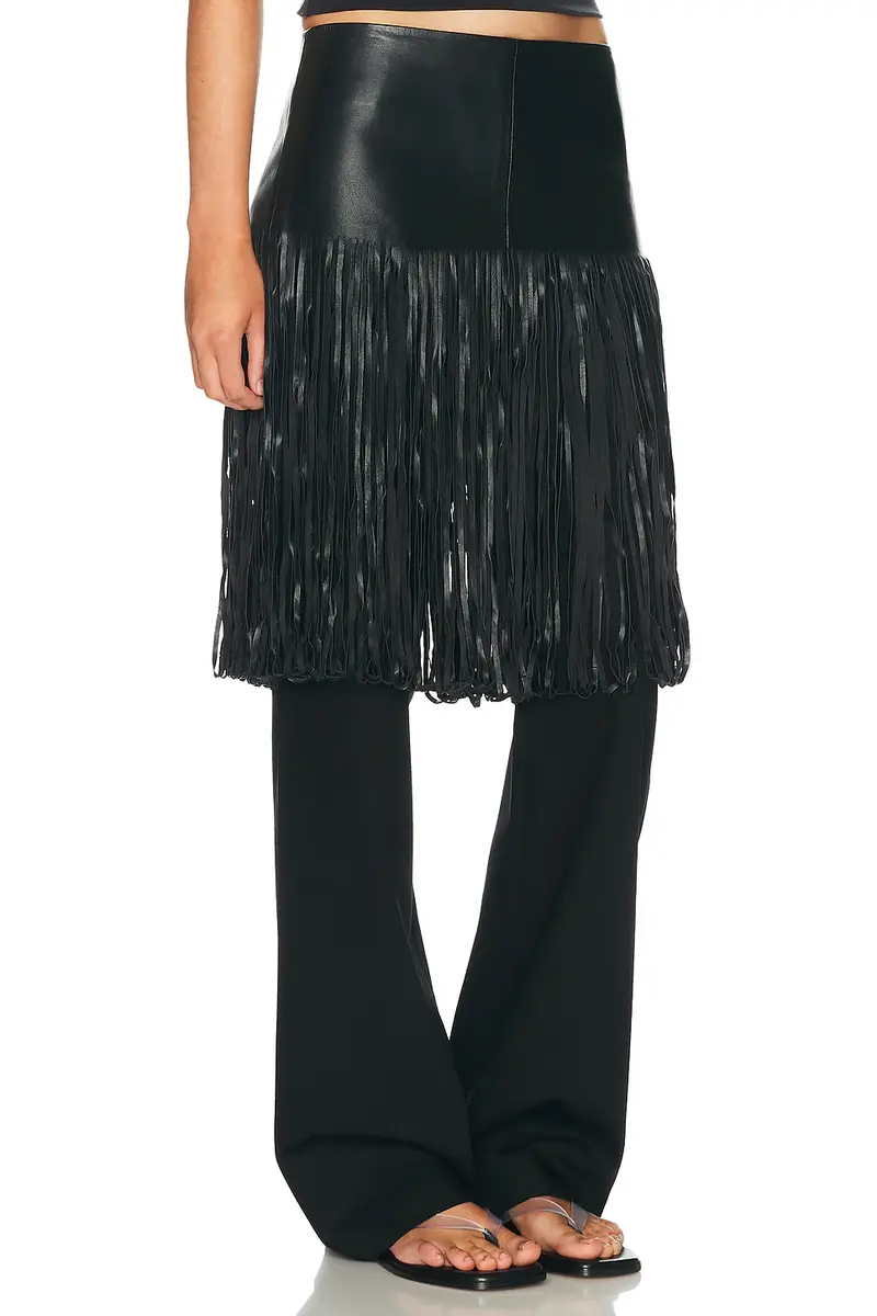 St. Agni Fringe Belt Skirt | Thumbnail 2 St. Agni Fringe Belt Skirt | Thumbnail 2