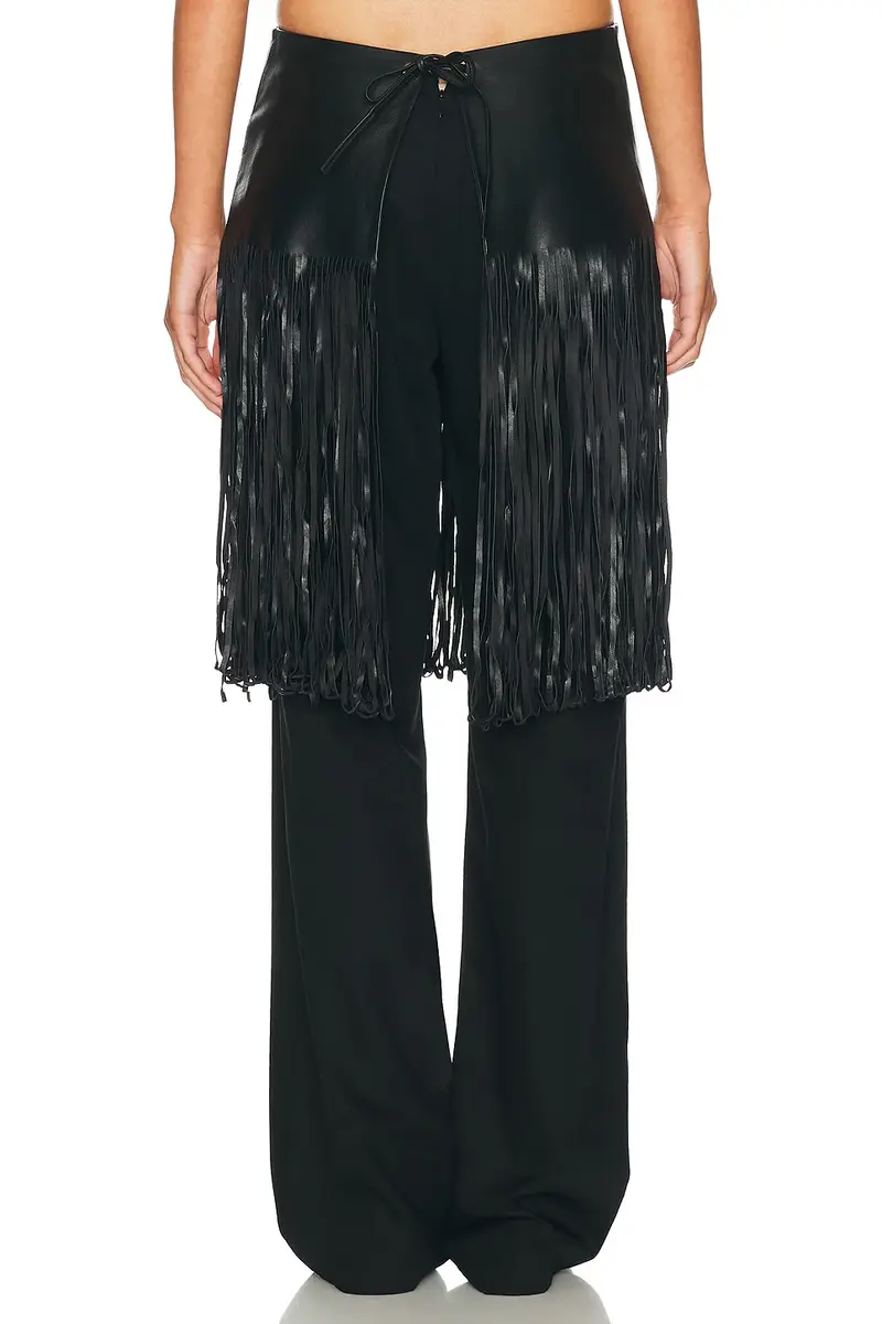 St. Agni Fringe Belt Skirt | Thumbnail 4 St. Agni Fringe Belt Skirt | Thumbnail 4