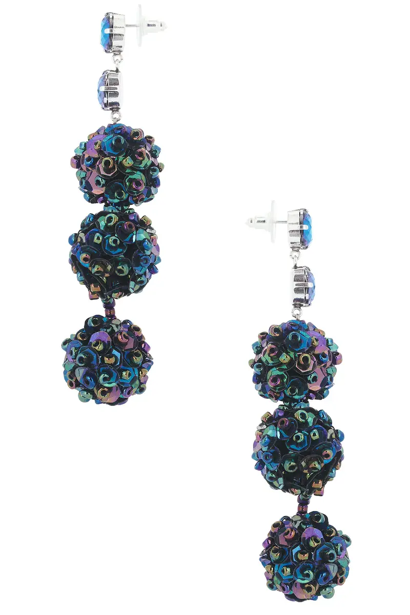 Isabel Marant Long Crystal Earring | Thumbnail 2