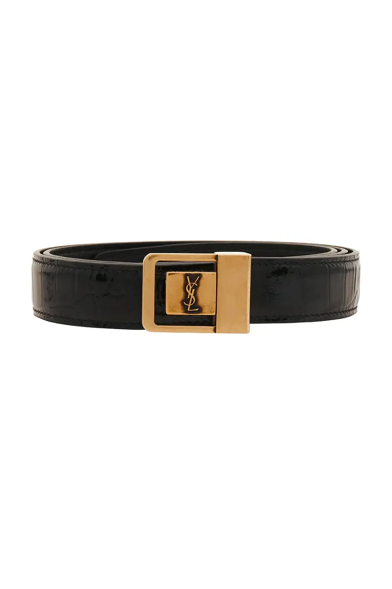 Saint Laurent Fine Ceinture Boucle Belt | Thumbnail 3 Saint Laurent Fine Ceinture Boucle Belt | Thumbnail 3