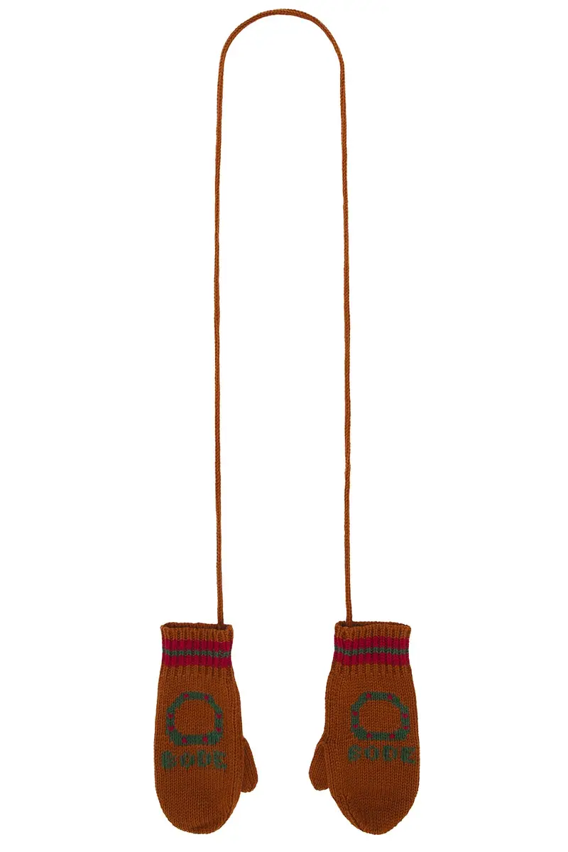 BODE Holly Stripe Mittens | Thumbnail 3 BODE Holly Stripe Mittens | Thumbnail 3