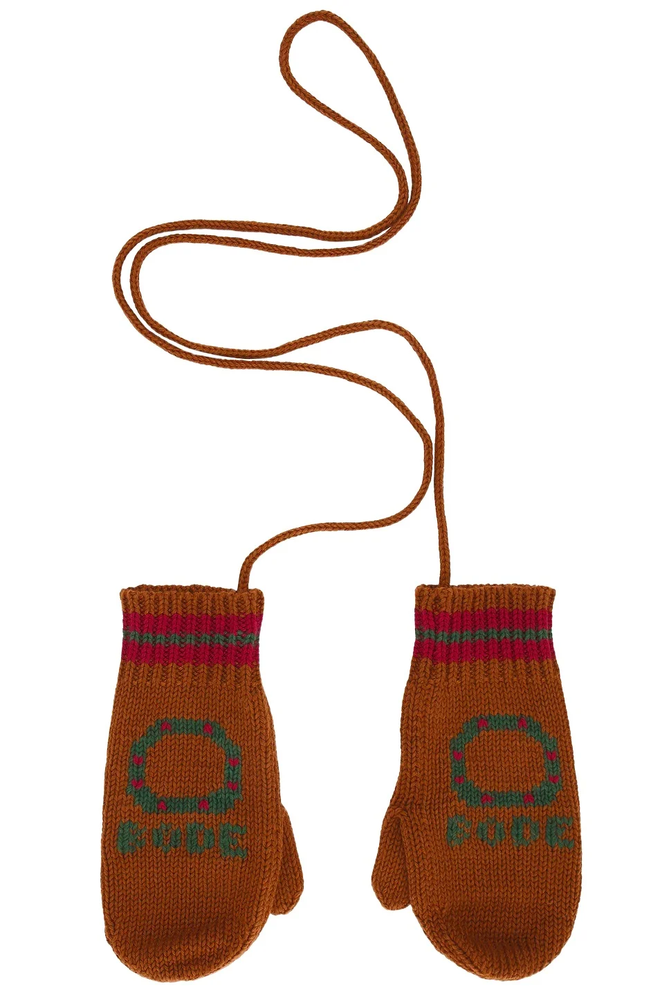 Holly Stripe Mittens Holly Stripe Mittens