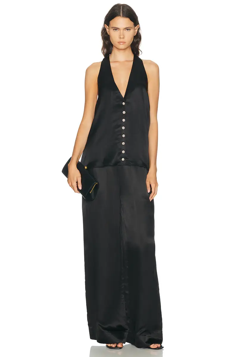 CAROLINE CONSTAS Emersyn Sleeveless Blouse | Thumbnail 4