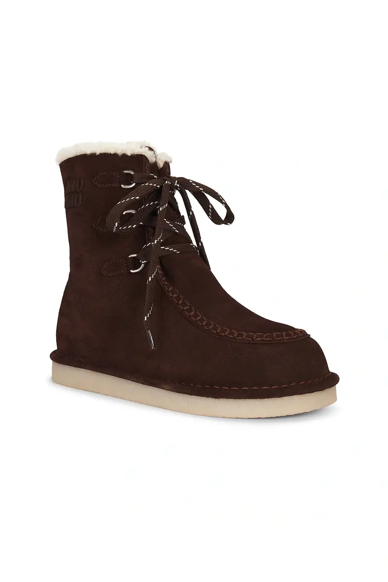 Miu Miu Scamosciato Old Lifestyle Winter Boot | Thumbnail 2 Miu Miu Scamosciato Old Lifestyle Winter Boot | Thumbnail 2