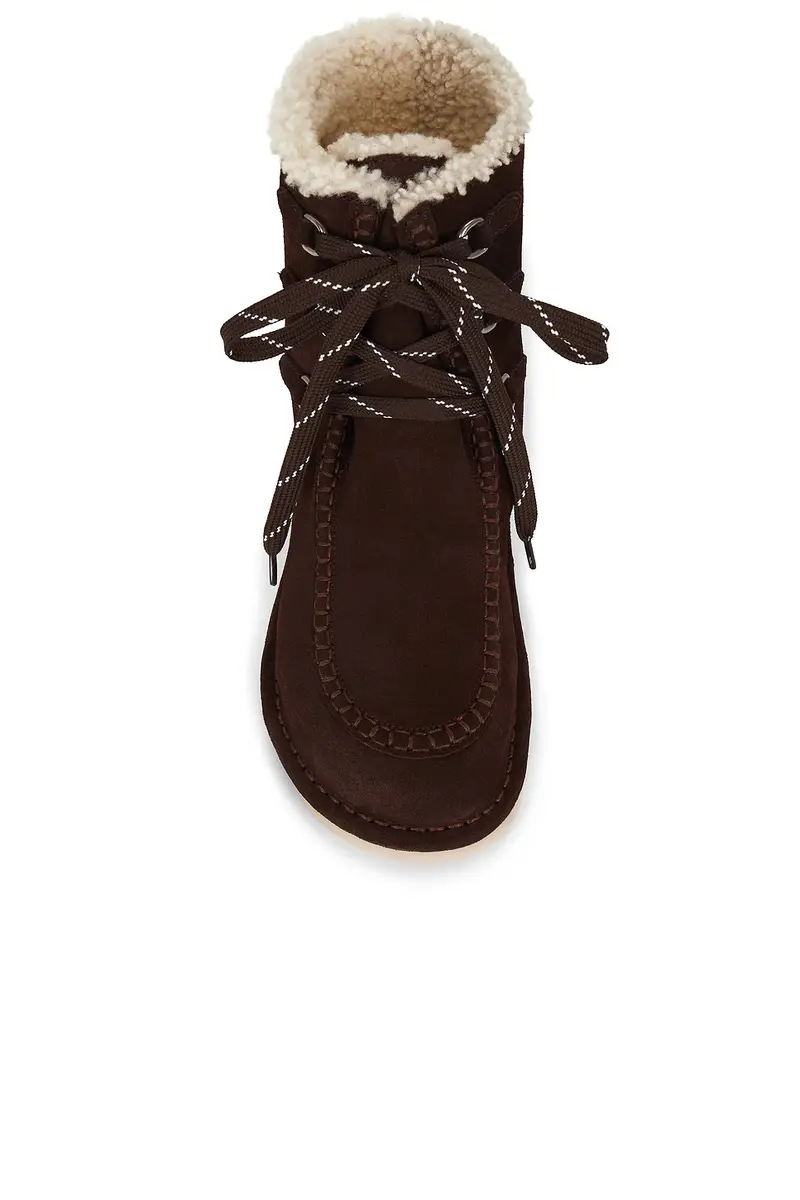 Miu Miu Scamosciato Old Lifestyle Winter Boot | Thumbnail 4 Miu Miu Scamosciato Old Lifestyle Winter Boot | Thumbnail 4