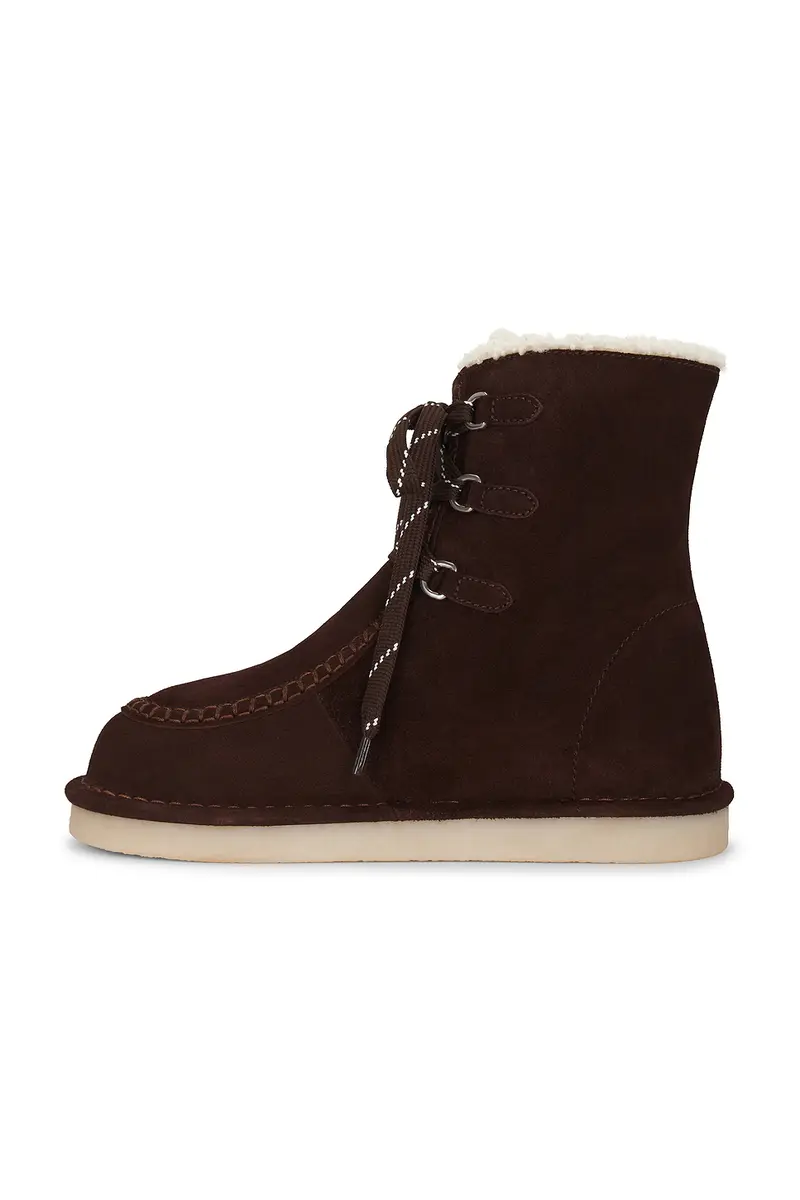 Miu Miu Scamosciato Old Lifestyle Winter Boot | Thumbnail 5 Miu Miu Scamosciato Old Lifestyle Winter Boot | Thumbnail 5