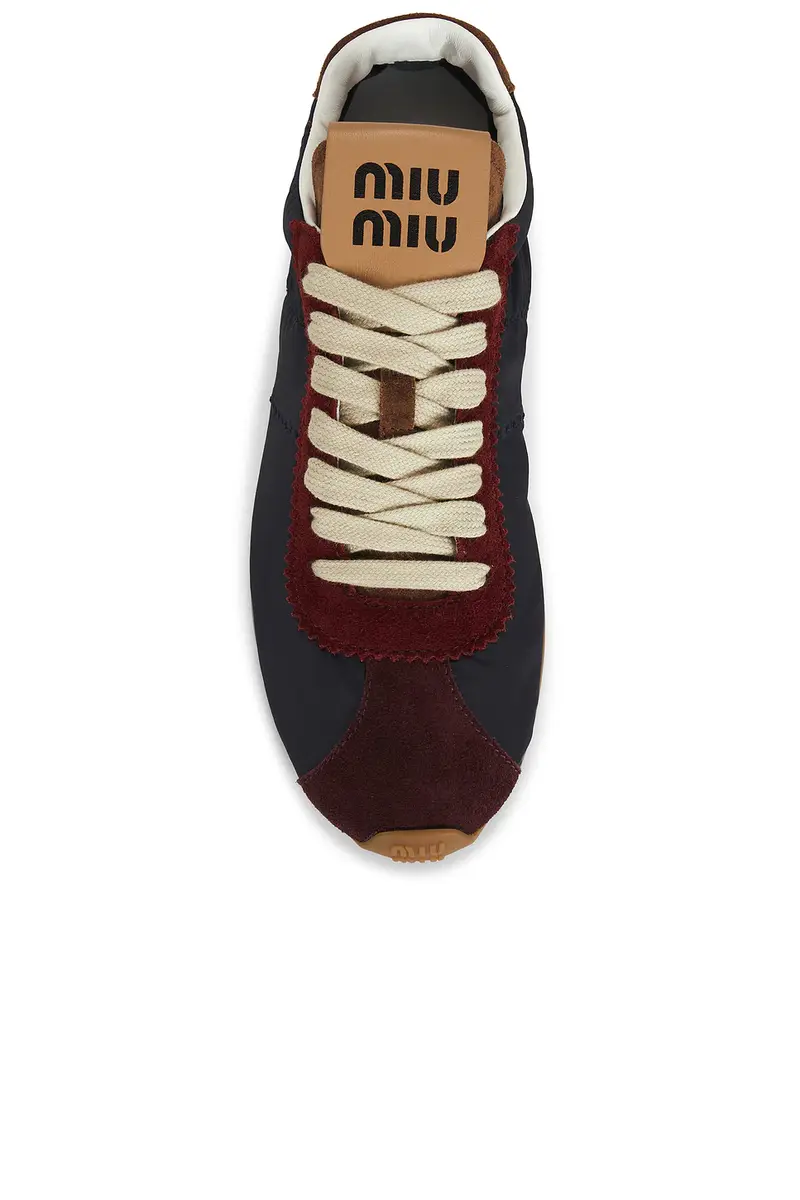 Miu Miu Plume Sneaker | Thumbnail 4 Miu Miu Plume Sneaker | Thumbnail 4