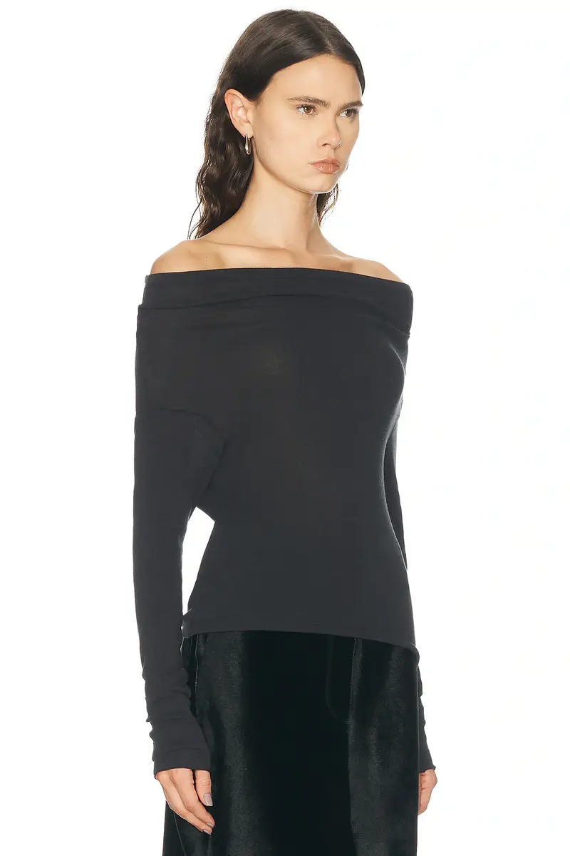 GRLFRND Off Shoulder Long Sleeve Tee | Thumbnail 2 GRLFRND Off Shoulder Long Sleeve Tee | Thumbnail 2