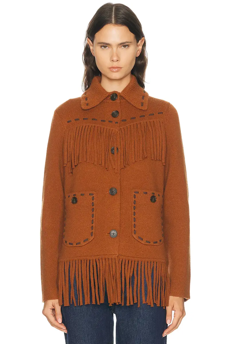 Guest In Residence Western Fringe Jacket | Thumbnail 2 Guest In Residence Western Fringe Jacket | Thumbnail 2