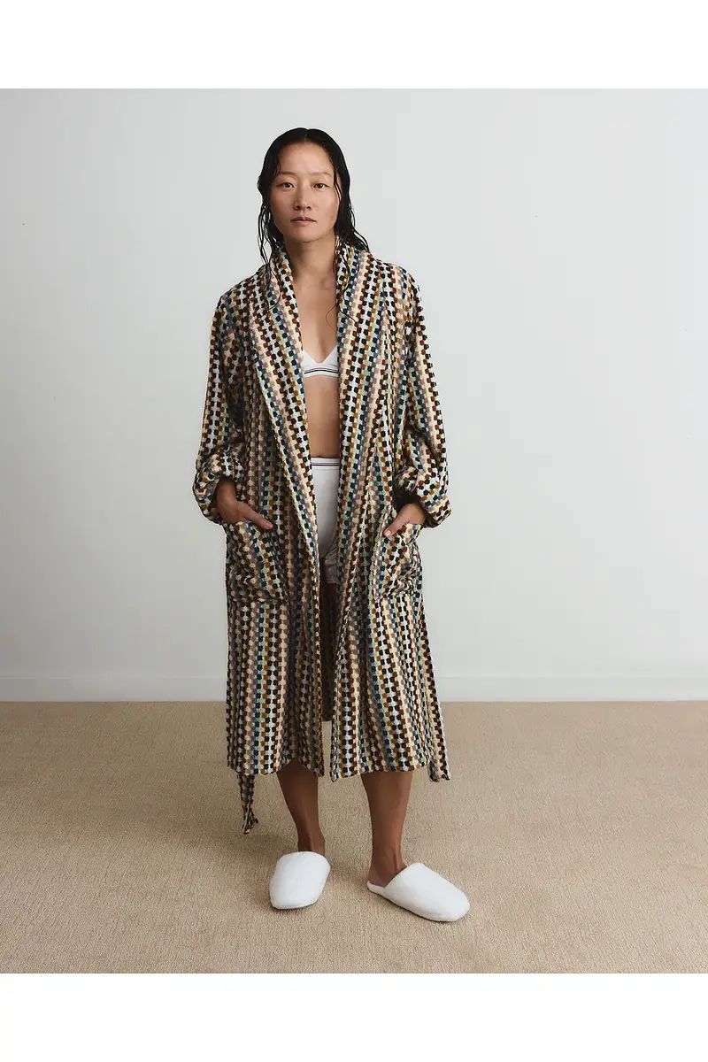 Parachute Organic Mosaic Robe | Thumbnail 3 Parachute Organic Mosaic Robe | Thumbnail 3