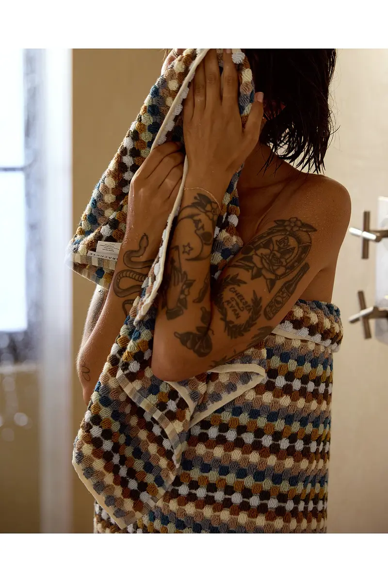 Parachute Organic Mosaic Bath Towel | Thumbnail 3 Parachute Organic Mosaic Bath Towel | Thumbnail 3
