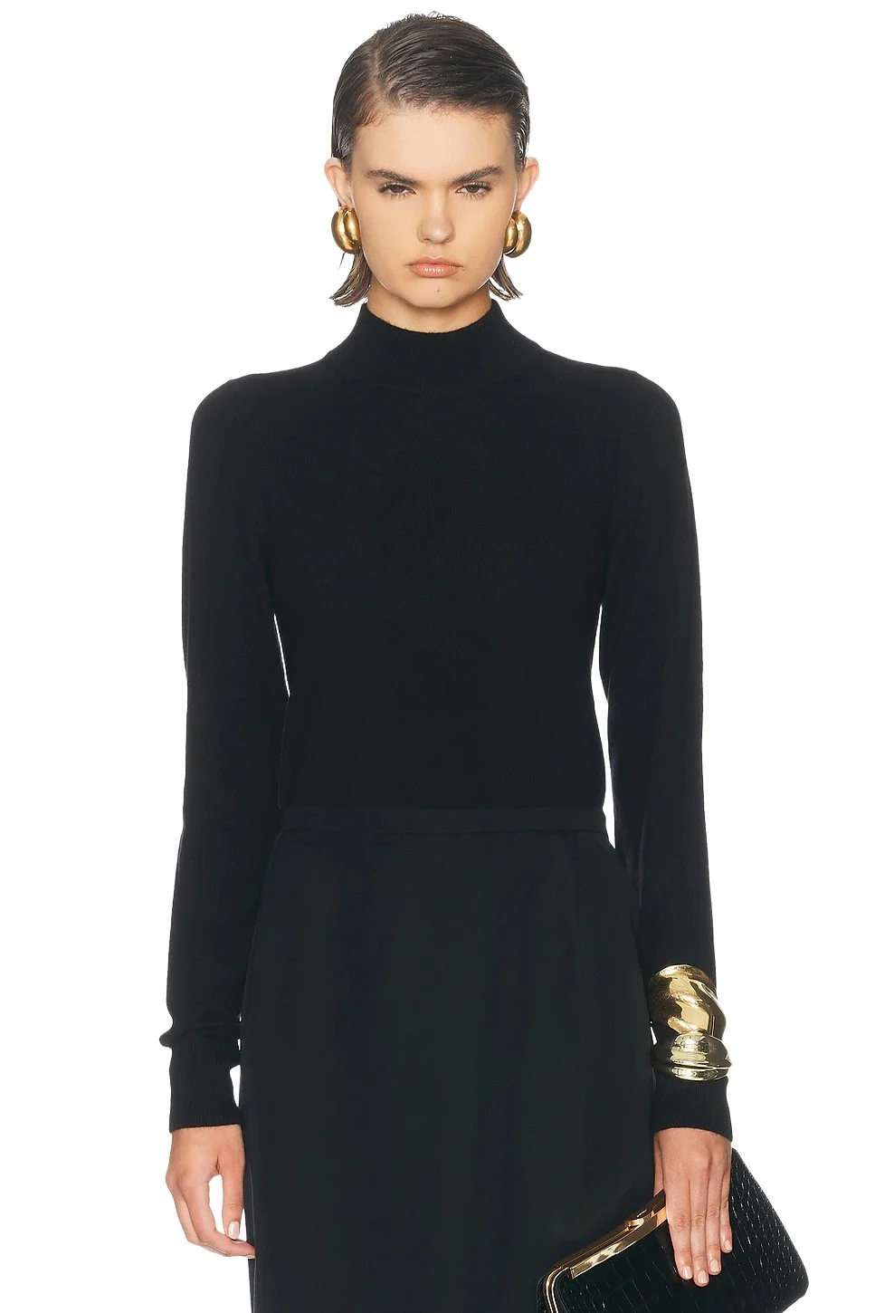 Gwynn Mock Neck Sweater