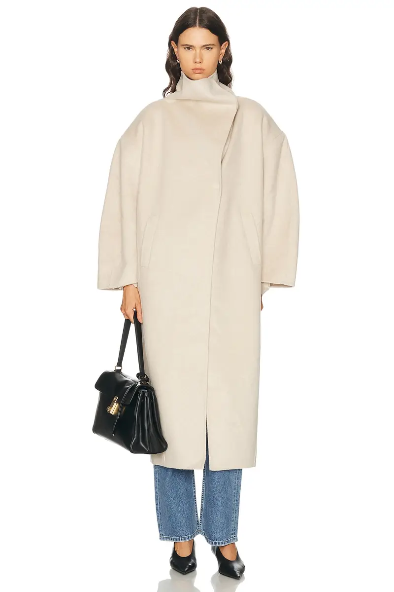 EAVES Nora Wool Coat | Thumbnail 2 EAVES Nora Wool Coat | Thumbnail 2