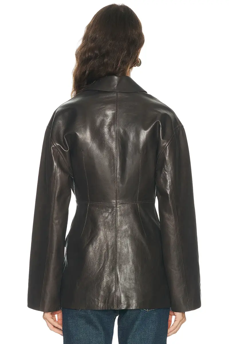 EAVES Salta Leather Jacket | Thumbnail 3 EAVES Salta Leather Jacket | Thumbnail 3