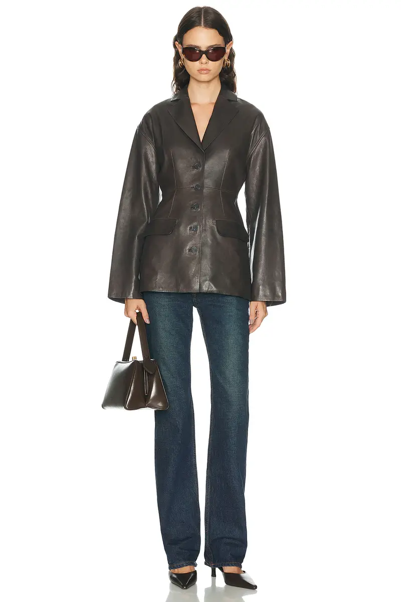 EAVES Salta Leather Jacket | Thumbnail 4 EAVES Salta Leather Jacket | Thumbnail 4