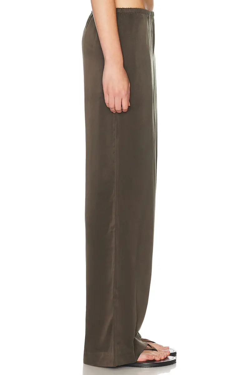 EAVES Loretta Wide Leg Washed Silk Pant | Thumbnail 4 EAVES Loretta Wide Leg Washed Silk Pant | Thumbnail 4