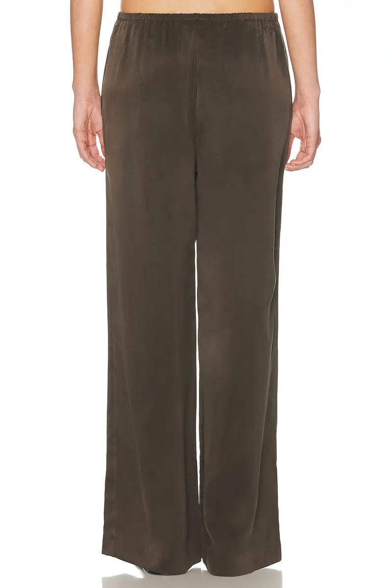 EAVES Loretta Wide Leg Washed Silk Pant | Thumbnail 5 EAVES Loretta Wide Leg Washed Silk Pant | Thumbnail 5