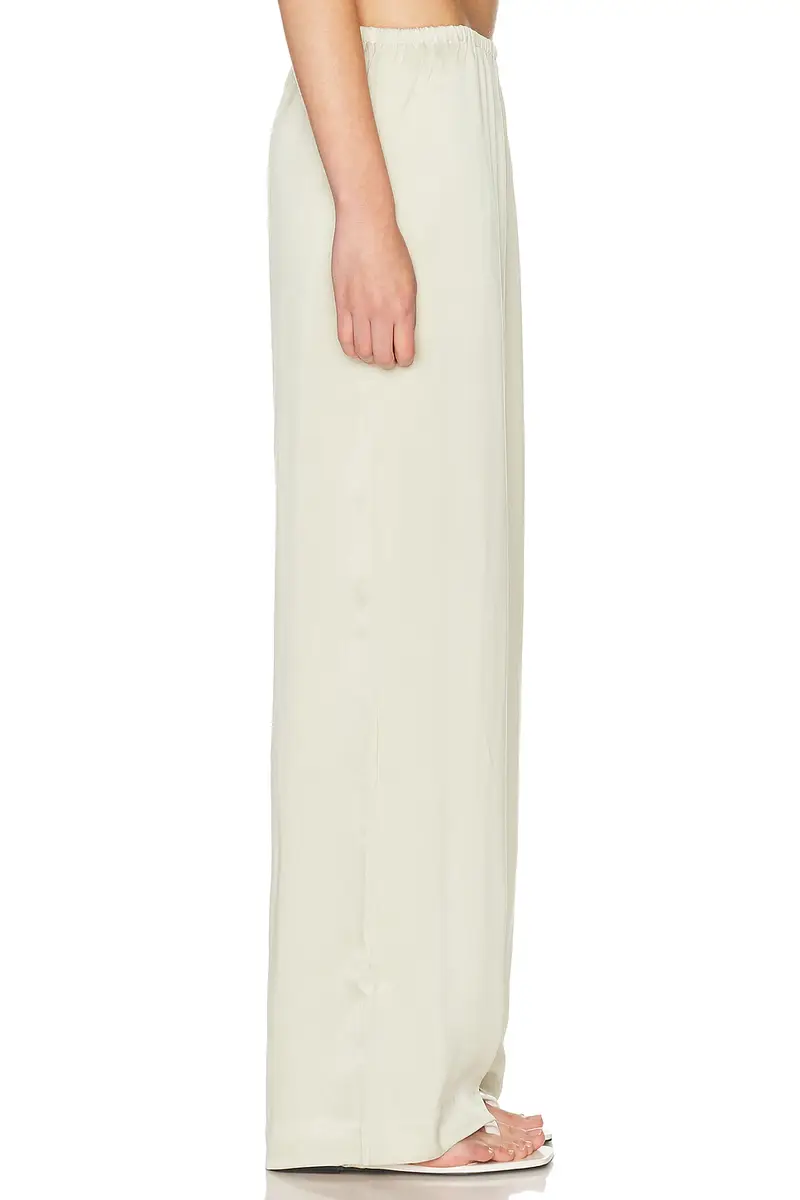 EAVES Loretta Wide Leg Washed Silk Pant | Thumbnail 3 EAVES Loretta Wide Leg Washed Silk Pant | Thumbnail 3