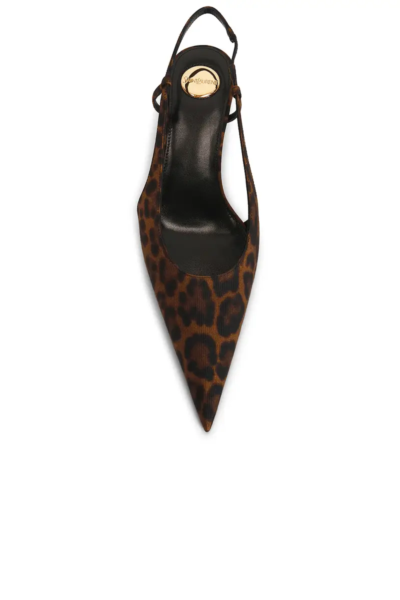 Saint Laurent Secret Slingback Pump | Thumbnail 4 Saint Laurent Secret Slingback Pump | Thumbnail 4