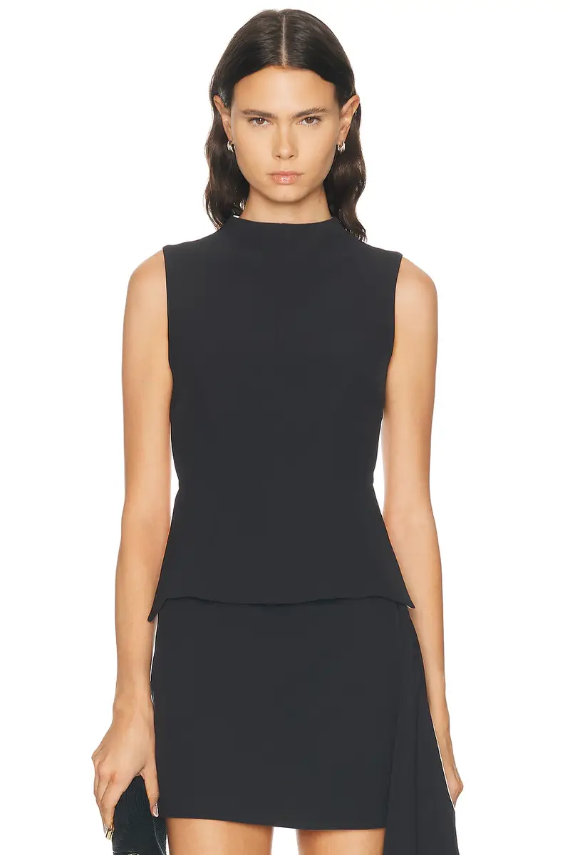 EAVES Lisa Crepe Top | Thumbnail 2 EAVES Lisa Crepe Top | Thumbnail 2