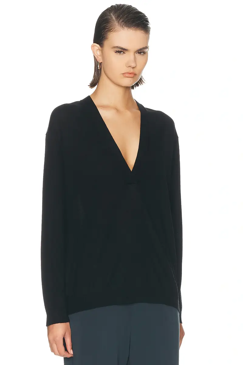 EAVES Geri V Neck Top | Thumbnail 2 EAVES Geri V Neck Top | Thumbnail 2