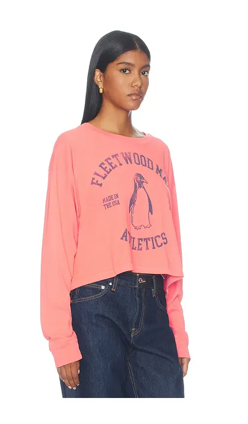 DAYDREAMER Fleetwood Mac Sporty Meet & Greet Long Sleeve Top | Thumbnail 2 DAYDREAMER Fleetwood Mac Sporty Meet & Greet Long Sleeve Top | Thumbnail 2