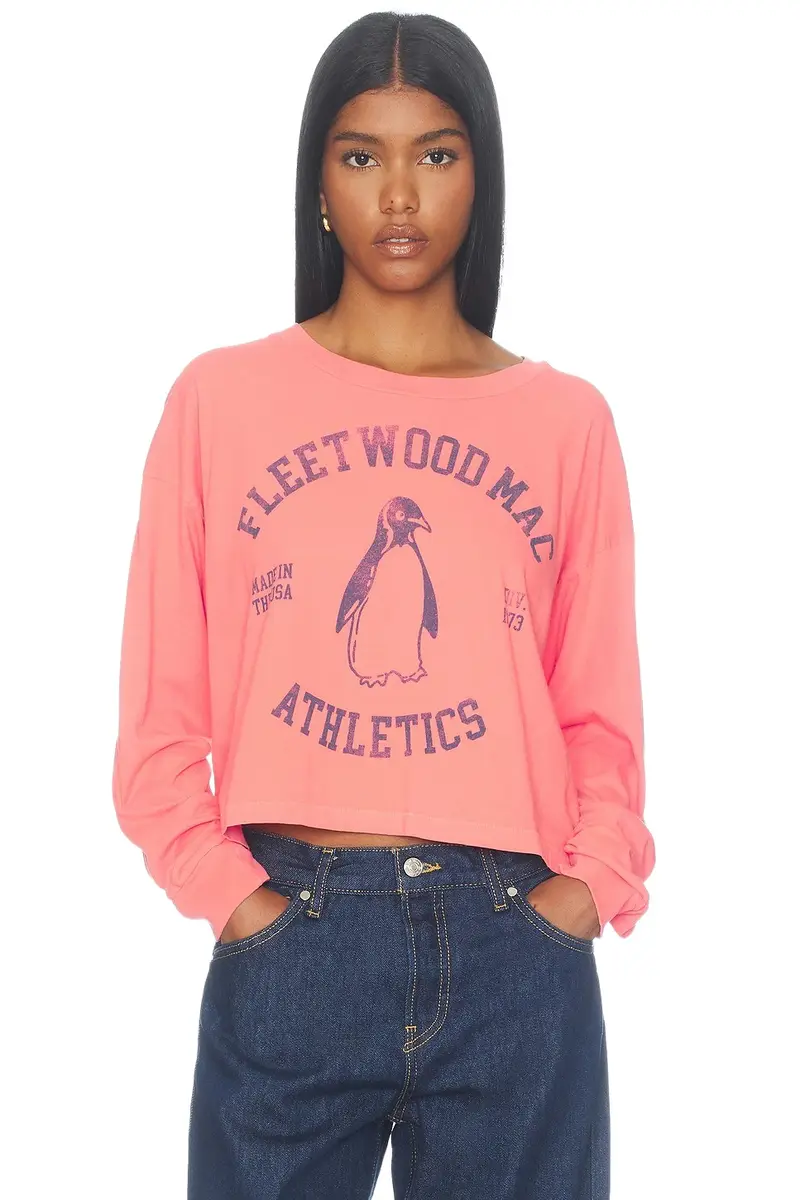 DAYDREAMER Fleetwood Mac Sporty Meet & Greet Long Sleeve Top