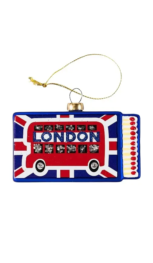 London Matchbook Ornament London Matchbook Ornament