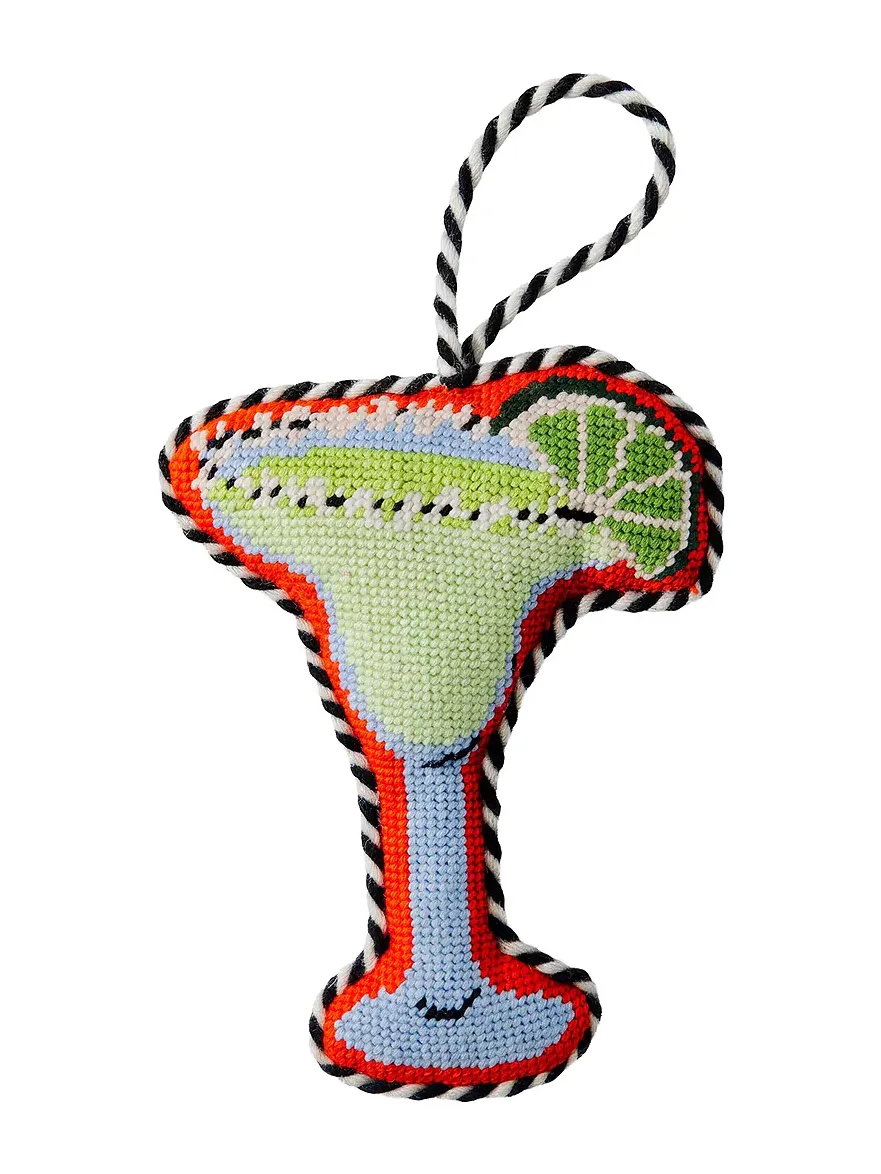 Furbish Studio Margarita Needlepoint Icon Ornament