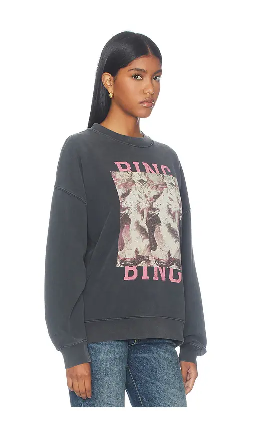 Anine Bing Miles Sweatshirt Tiger Bing | Thumbnail 2 Anine Bing Miles Sweatshirt Tiger Bing | Thumbnail 2